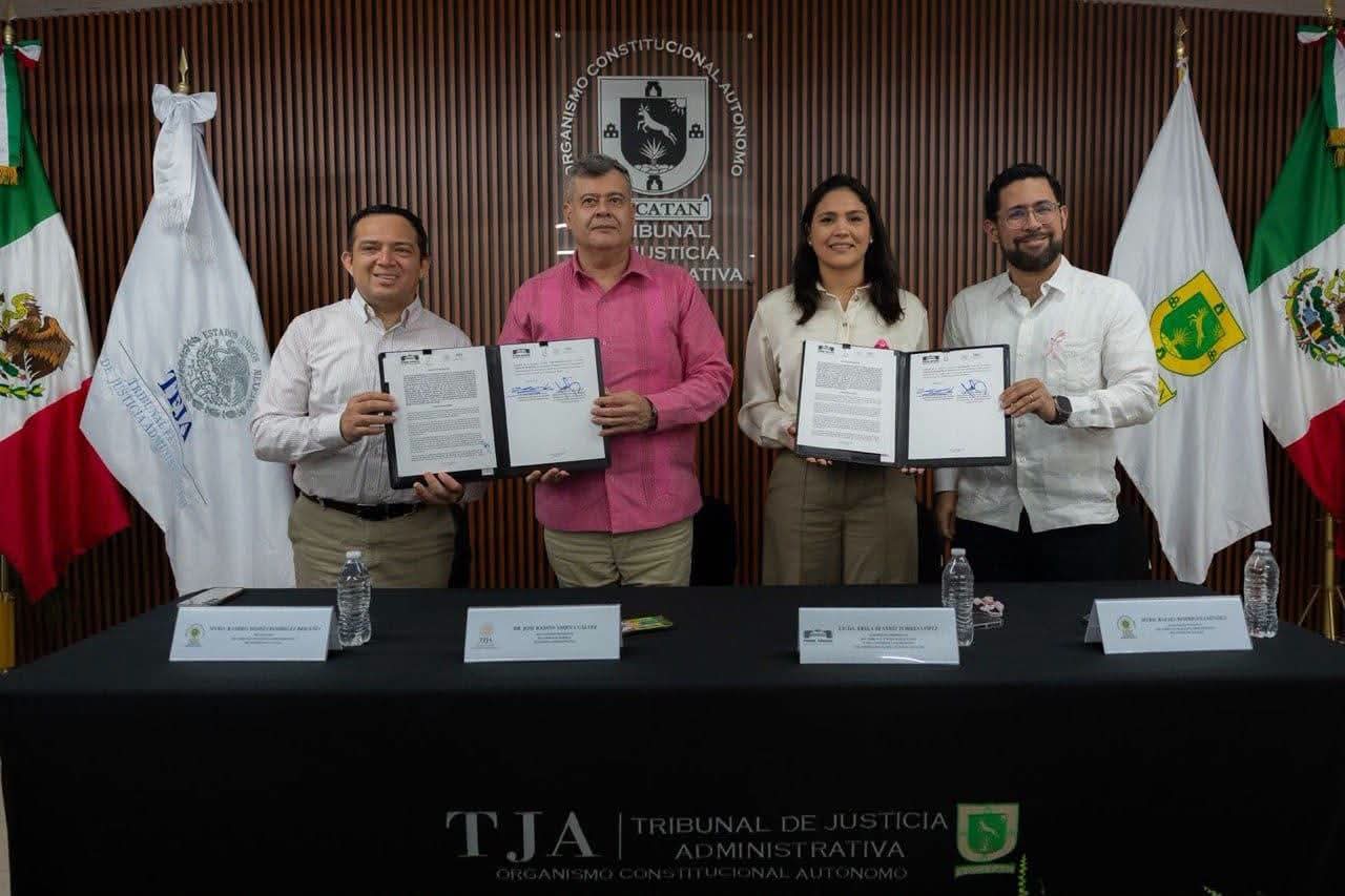 Poder Judicial y TFJA unen fuerzas por una justicia más accesible en Yucatá