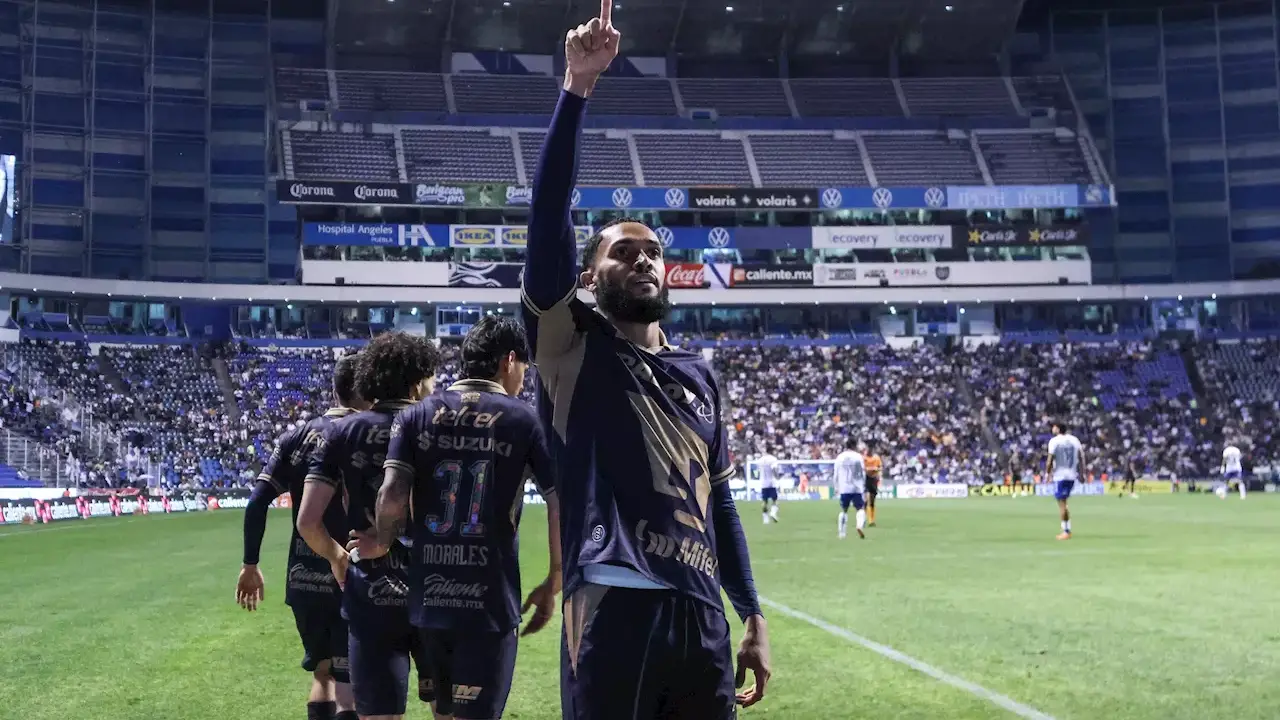 Pumas consiguió un triunfo sufrido ante Puebla