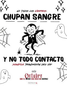 “Que el miedo solo sea un disfraz”: REPAVIH promueve la prevención, la educación y el bienestar emocional durante octubre