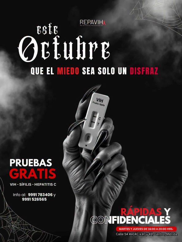 REPAVIH convierte el miedo en información con su campaña “Que el miedo solo sea un disfraz”