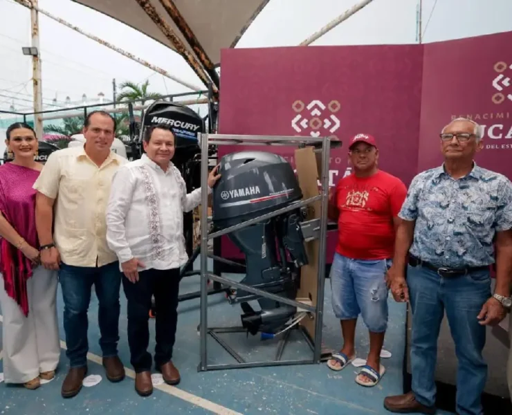 Respaldo al sector pesquero fortalece a familias de Yucatán