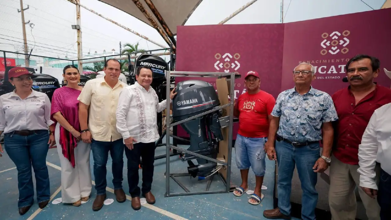 Respaldo al sector pesquero fortalece a familias de Yucatán