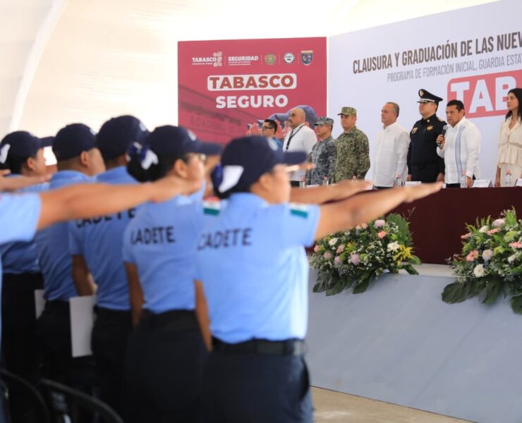 Se gradúan 238 nuevos elementos de seguridad