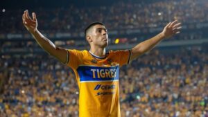 Juan Brunetta fue la figura del Partidazo entre Tigres y Toluca, al marcar un doblete en los minutos 6 y 60 para darle a los felinos la victoria por 3-2 ante los Diablos Rojos en la Jornada 11 del Apertura 2026.