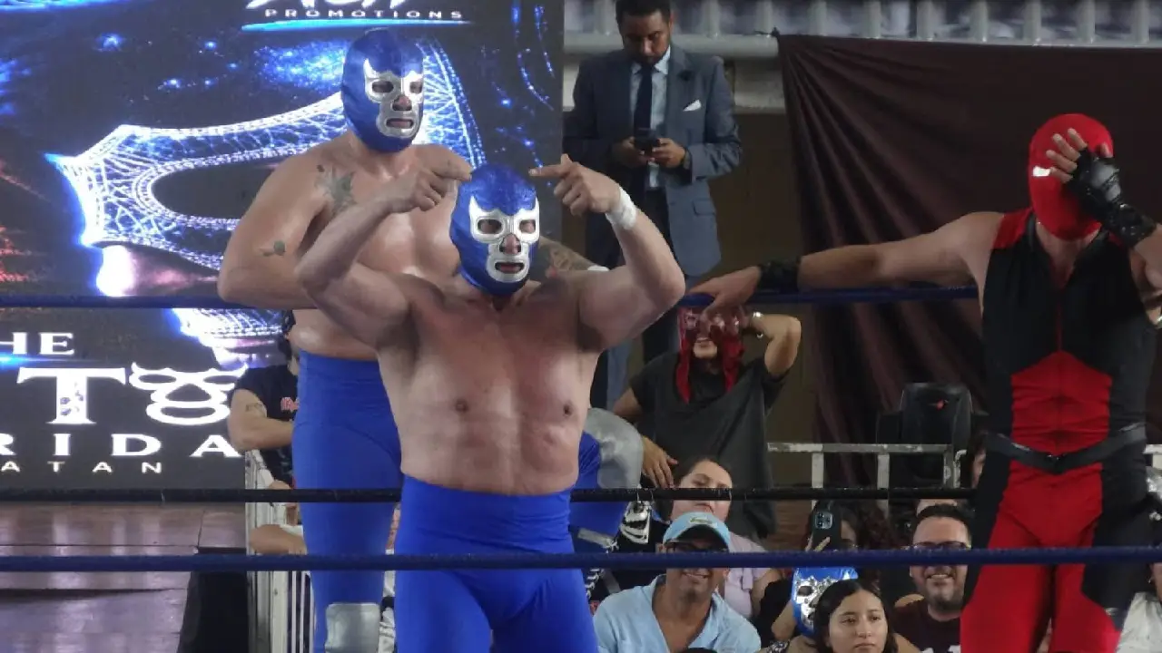 Última lucha de Blue Demon Jr. en Mérida reúne a grandes figuras