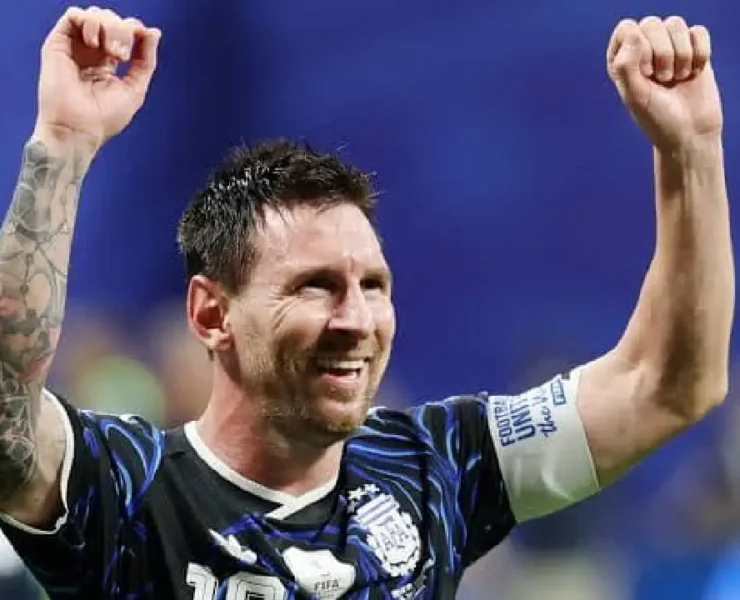 Último baile de Lionel Messi con Argentina