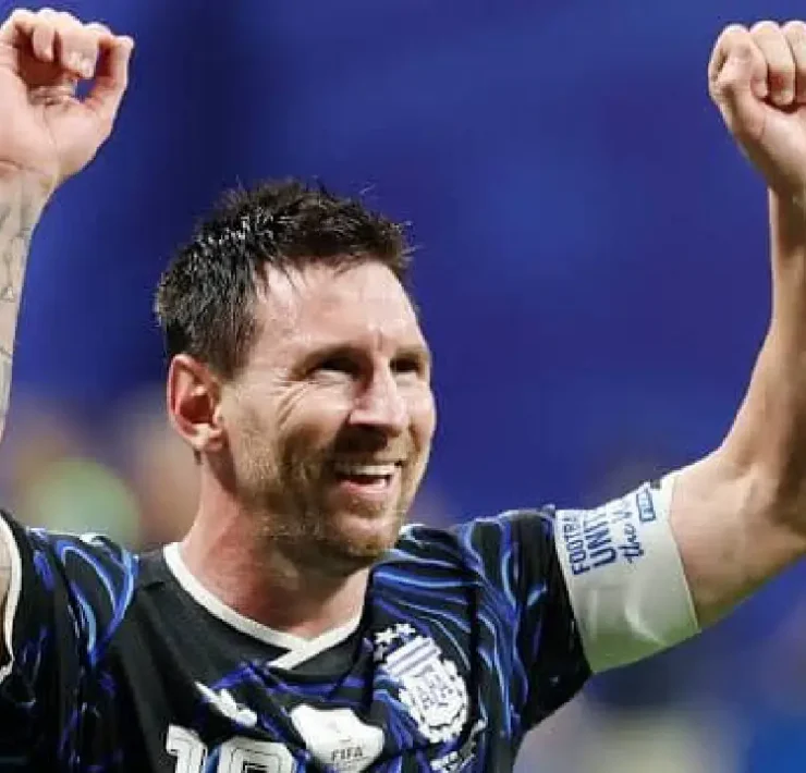 Último baile de Lionel Messi con Argentina