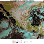 Rachel mantiene lluvias intensas y oleaje elevado persistente