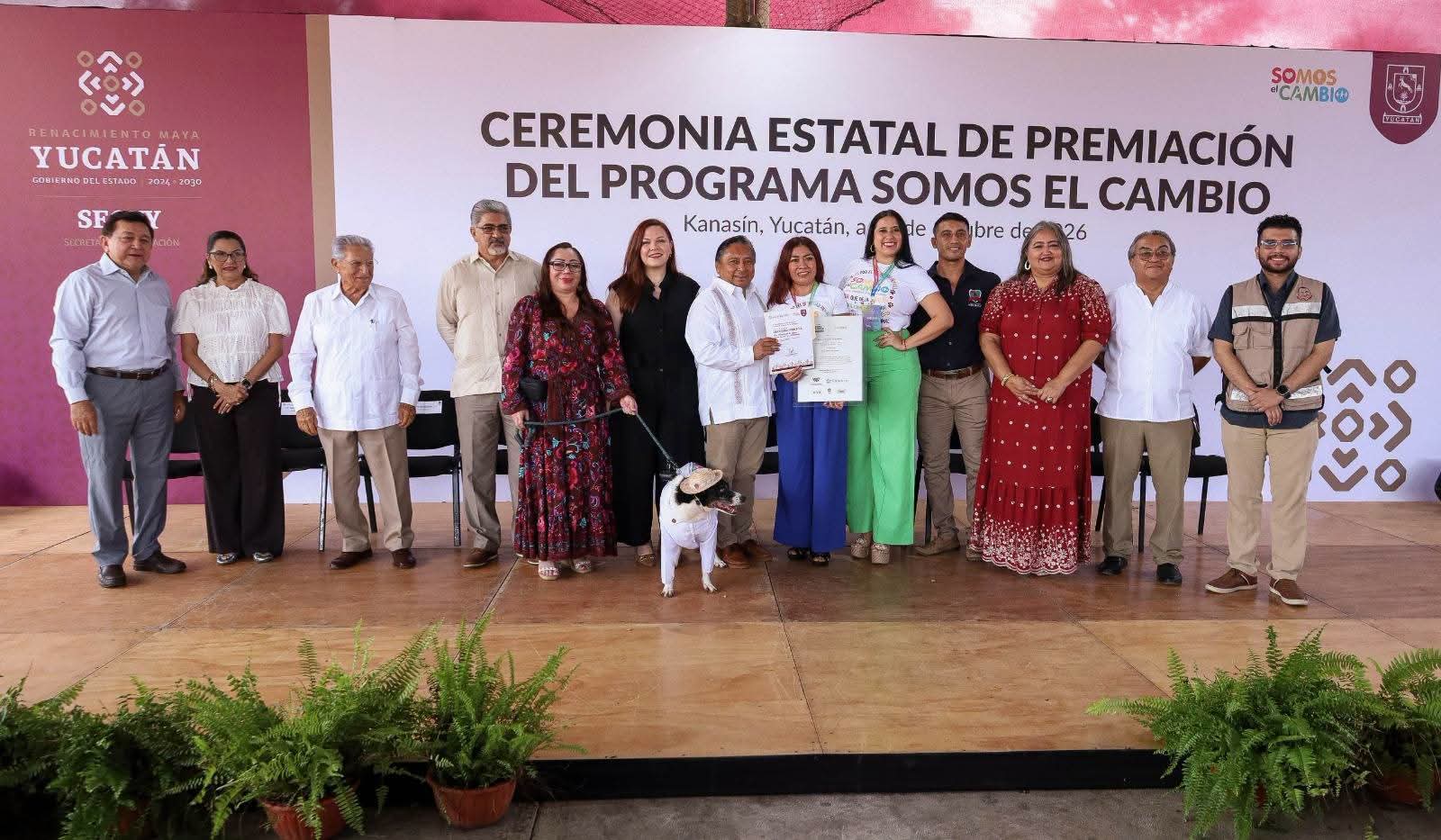 Yucatán conquista 10 reconocimientos nacionales en "Somos el Cambio"