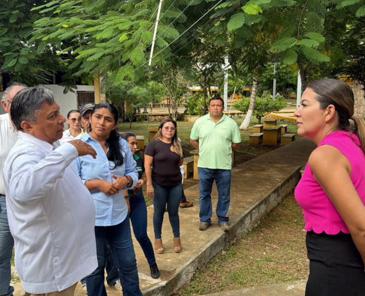 ¡Atención en Izamal! SEGEY da seguimiento a situación en secundaria