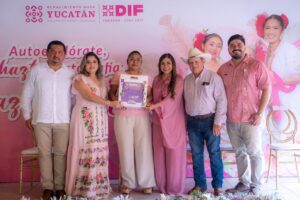 Con una inversión de 225 mil pesos, mujeres de Valladolid, Panabá, Tizimín y Río Lagartos recibieron apoyos para acompañar su recuperación y bienestar